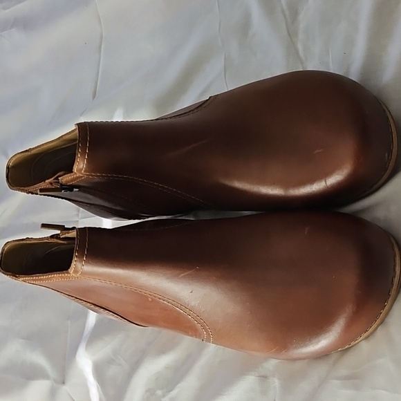 Dansko  BARBARA Brown Leather Ankle Boots SZ 42-11 - Picture 2 of 7